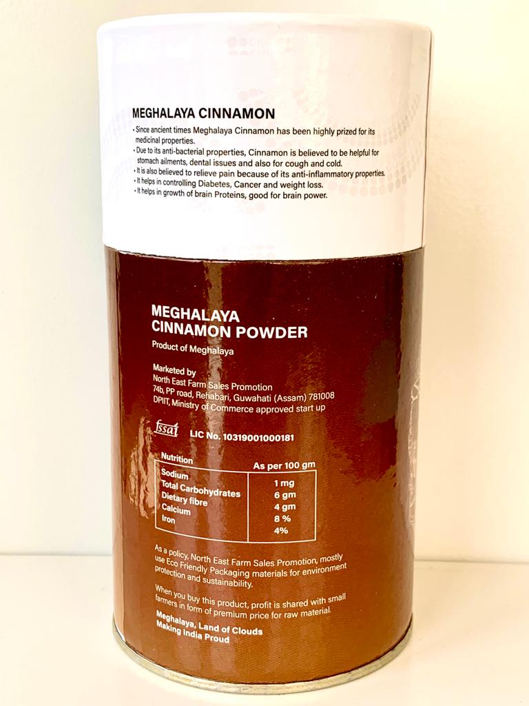 Image of Meghalaya Cinnamon Powder. Secrets of Brahmaputra sells natural, organic and healthy food that includes organic rice, spices, pickles, teas, bamboo products and other natural items.   