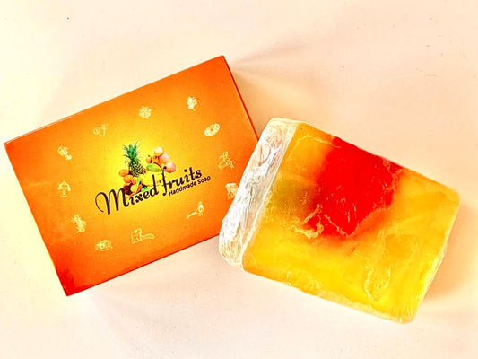 Pack of 4 Mixed Fruit Handmade Soap