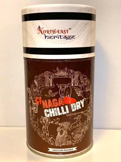 Image of Naga Chilli Dry. Secrets of Brahmaputra sells natural, organic and healthy food that includes organic rice, spices, pickles, teas, bamboo products and other natural items.