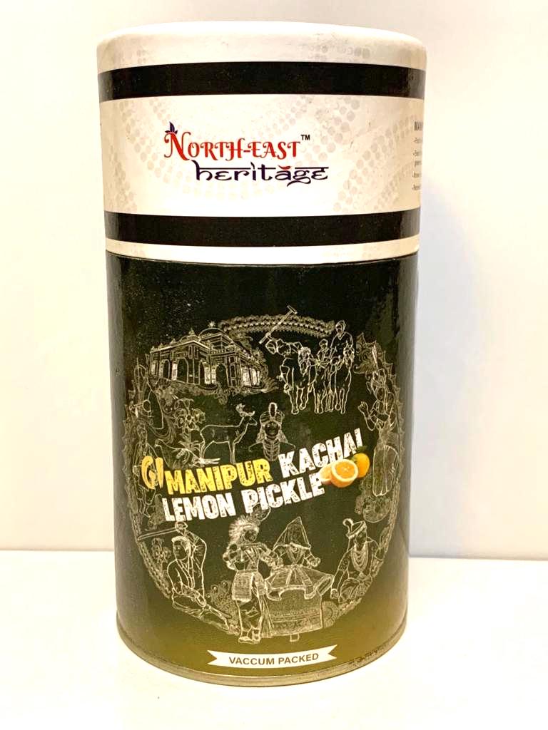 Image of Manipur Kachai Lemon Pickle. Secrets of Brahmaputra sells natural, organic and healthy food that includes organic rice, spices, pickles, teas, bamboo products and other natural items.