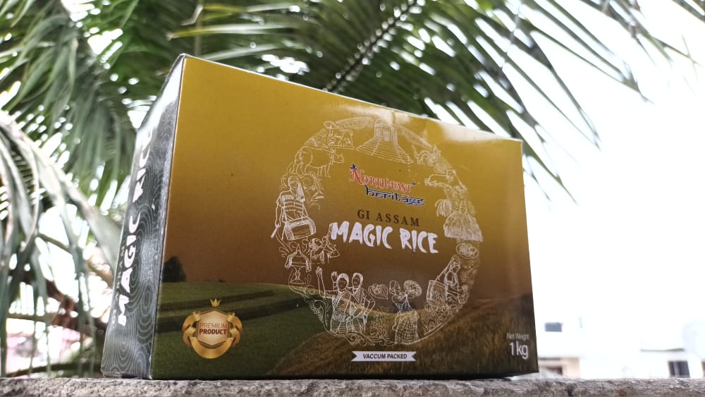 Also known as Magic Rice as it does not require cooking. Can be consumed by soaking in water for 30 mins at room temperature.   Known for is high nutritional content and cooling effect.  Secrets of Brahmaputra sells natural, organic and healthy food that includes organic rice, spices, pickles, teas, bamboo products and other natural items.