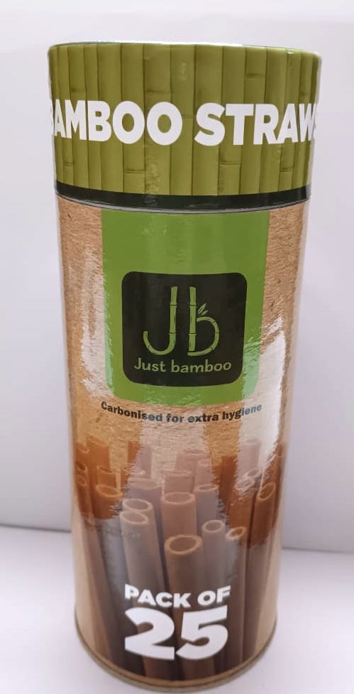Image of Bamboo Straws Pack of 25 from secretsofbrahmaputra.com 100% organic and eco friendly, reusable and free from harmful chemicals and totally biodegradable straws made from Bamboo. 
