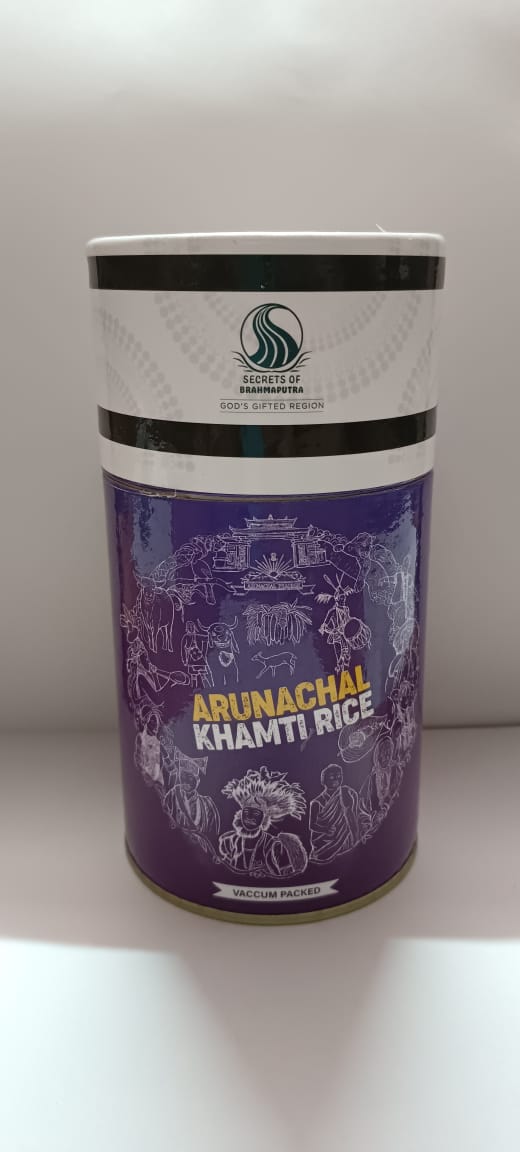 Image of Arunachal Khamti Rice, has insoluble fibre promoting beneficial gut bacteria.  A definite inclusion for those who suffer from heart burn, nausea as well as flare ups associated with diverticulitis and crohns disease. This rice reduces heart disease, pancreatic and gastric cancers and type 2 diabetes.  secretsofbrahmaputra.com sells natural, organic and healthy food that includes organic rice, spices, pickles, teas, bamboo products and other natural items.