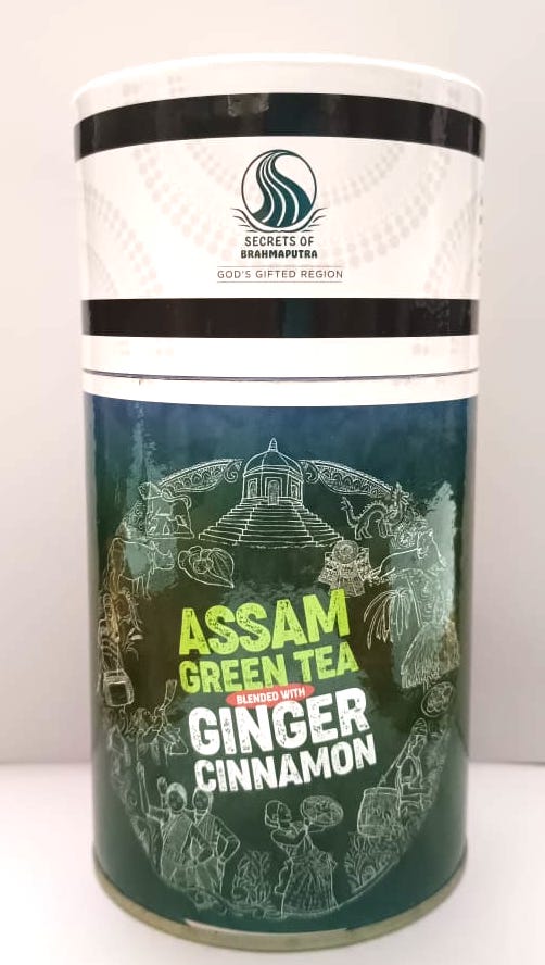 Assam green tea blended with ginger cinnamon reduces stress. Helps in losing weight and is a good source of vitamins and minerals.   Secrets of Brahmaputra sells natural, organic and healthy food that includes organic rice, spices, pickles, teas, bamboo products and other natural items from the North East of India. 
