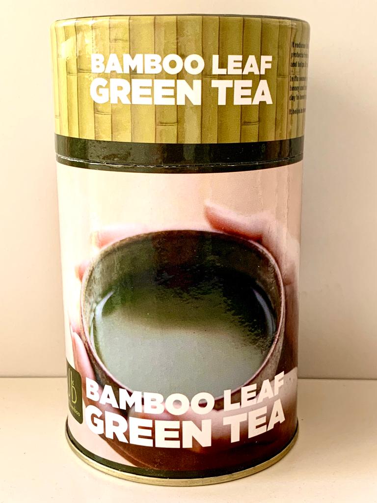 Image of Bamboo leaf green tea reduces bad breath, burns fat, is anti ageing. It prevents diabetes, boosts immunity, lowers blood sugar.  Secrets of Brahmaputra sells natural, organic and healthy food that includes organic rice, spices, pickles, teas, bamboo products and other natural items from the North East of India. 