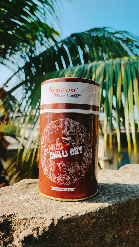 Image of Mizo Chilli Dry is high in vitamins and minerals with a distinctive taste. It has weight reducing qualities and improves metabolism.  Secrets of Brahmaputra sells natural, organic and healthy food that includes organic rice, spices, pickles, teas, bamboo products and other natural items from the North East of India. 