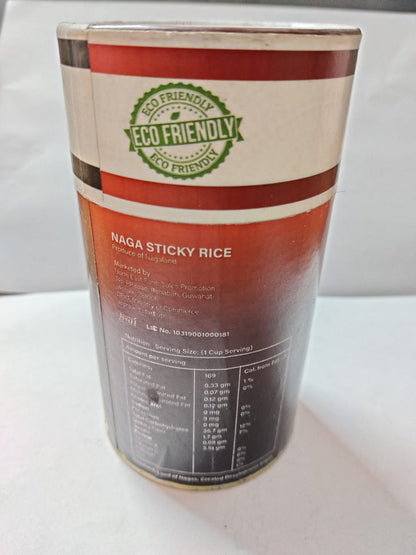 Image of Naga sticky rice includes selenium and other vitamins and minerals which acts as an anti oxidant, boosts immunity, beneficial for people with heart conditions, weight issues or high blood pressure. Secrets of Brahmaputra sells natural, organic and healthy food that includes organic rice, spices, pickles, teas, bamboo products and other natural items from the North East of India.